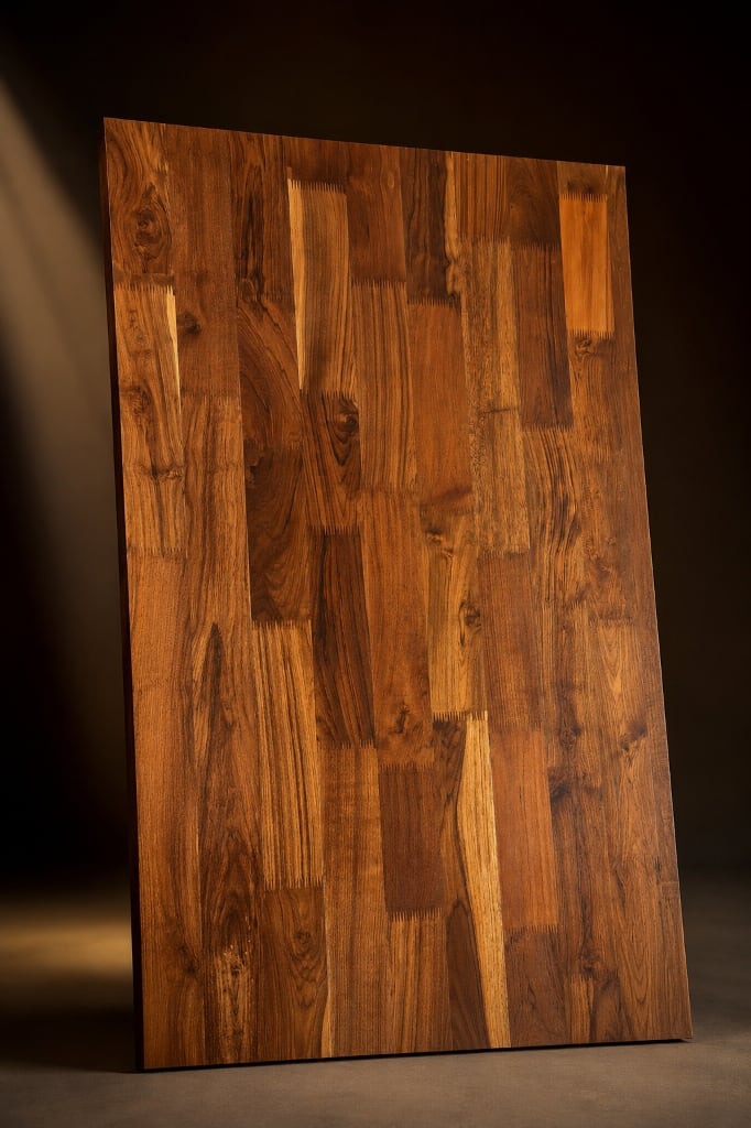 Finger-jointed Teak Wood Panel